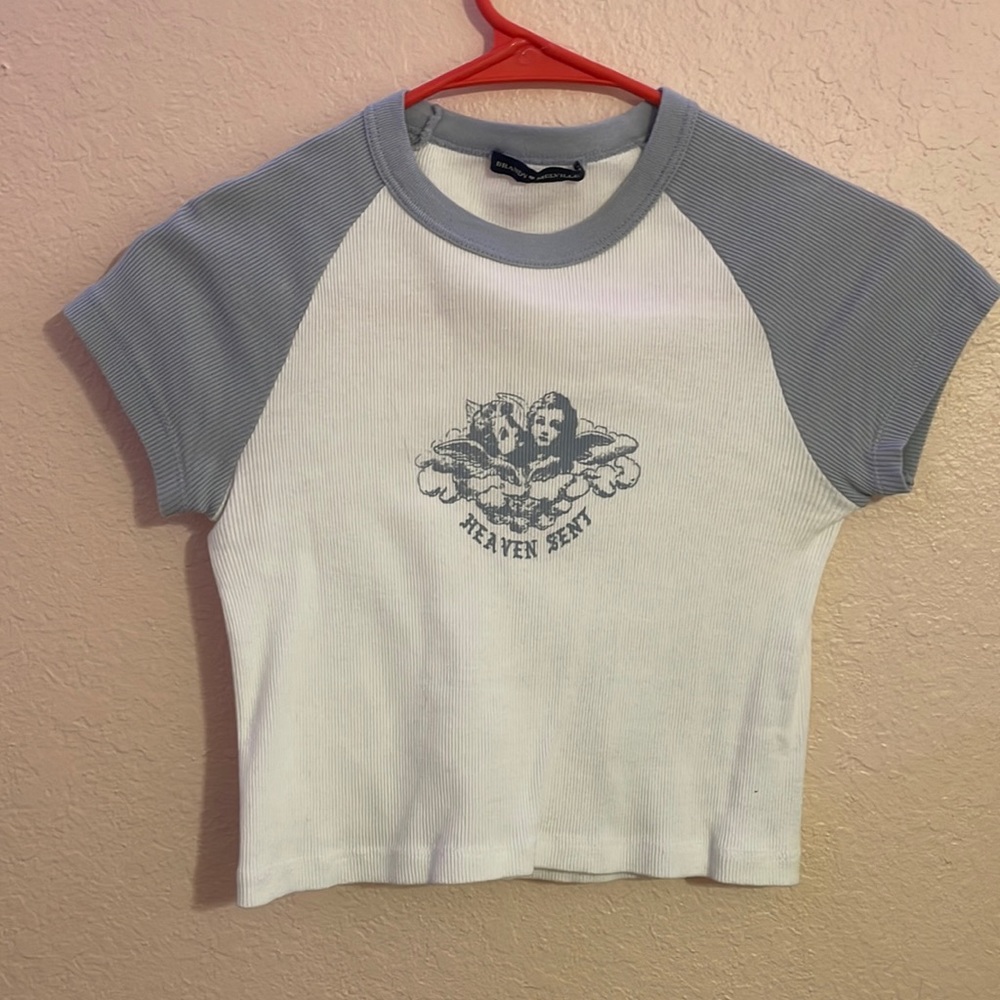 Brandy Melville Blue Heaven Sent Top
